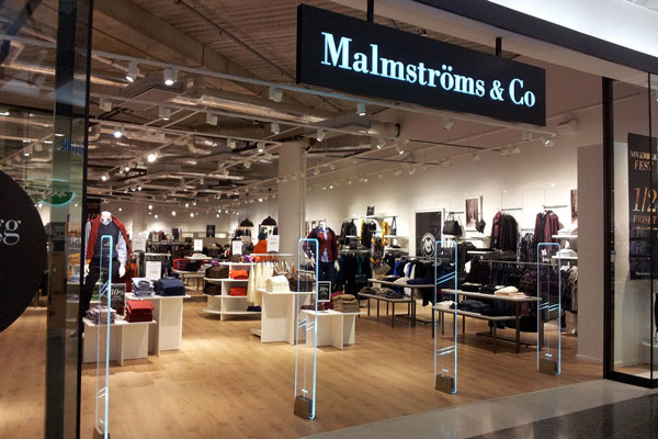 Malmströms & Co myymälä