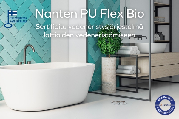 Nanten PU Flex Bio vedeneristysjärjestelmä