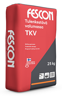 Tulenkestävä valumassa TKV