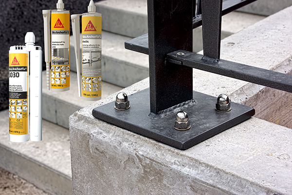 UUTTA ylivoimaa ankkurointiin – Sika AnchorFix®‑3030